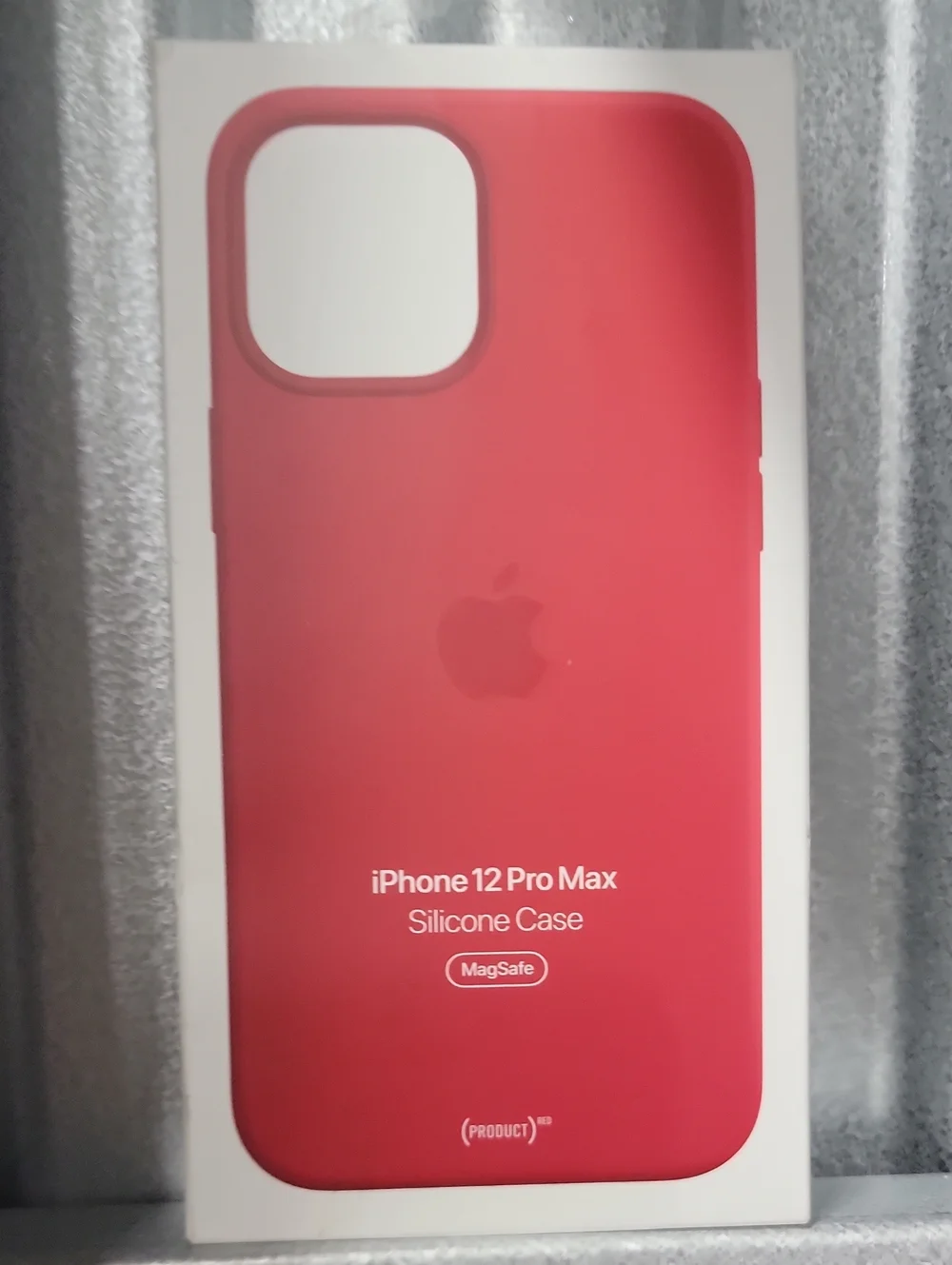 Apple iPhone 12 Pro Max Silicone Case - Red (PRODUCT)RED